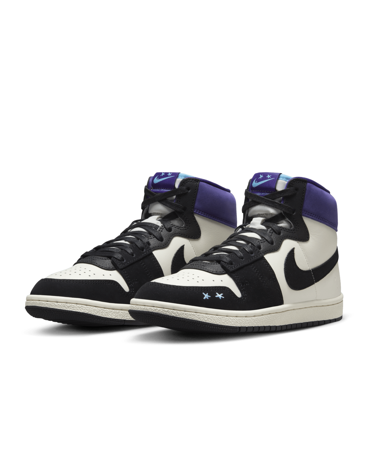 Jordan Air Ship SP x Opium Black and Court Purple FQ8281 100 Erscheinungsdatum. Nike SNKRS